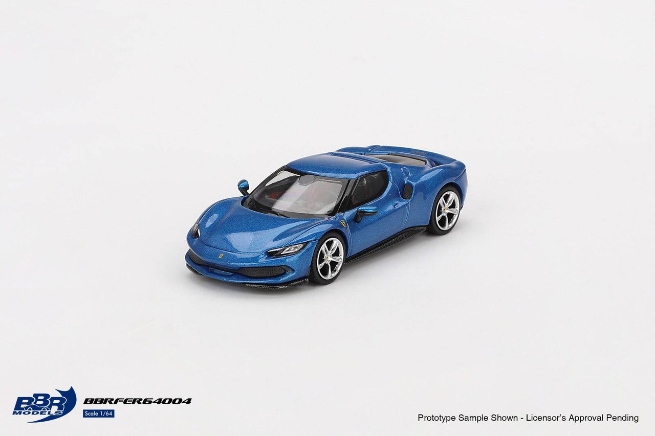 PRE-ORDER BBR Models 1:64 Ferrari 296 GTB Blu Corsa