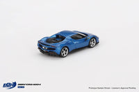 Thumbnail for PRE-ORDER BBR Models 1:64 Ferrari 296 GTB Blu Corsa