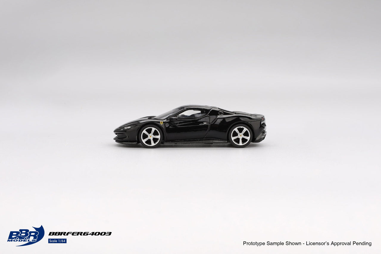 PRE-ORDER BBR Models 1:64 Ferrari 296 GTB Nero Daytona