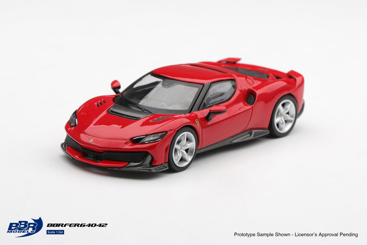 PRE-ORDER BBR Models 1:64 Ferrari 296 Speciale Rosso Corsa BBRFER64042