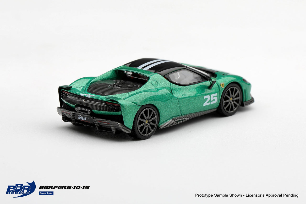 PRE-ORDER BBR Models 1:64 Ferrari 296 Speciale Verde Nürburgring BBRFER64045