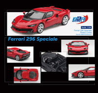 Thumbnail for PRE-ORDER BBR Models 1:64 Ferrari 296 Speciale Rosso Corsa BBRFER64042