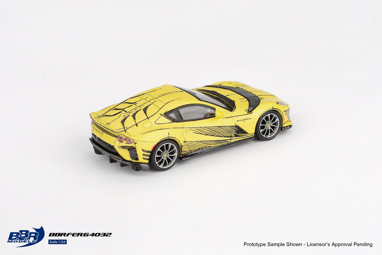 PRE-ORDER BBR Models 1:64 Ferrari 812 Competizione Tailor Made BBRFER64032