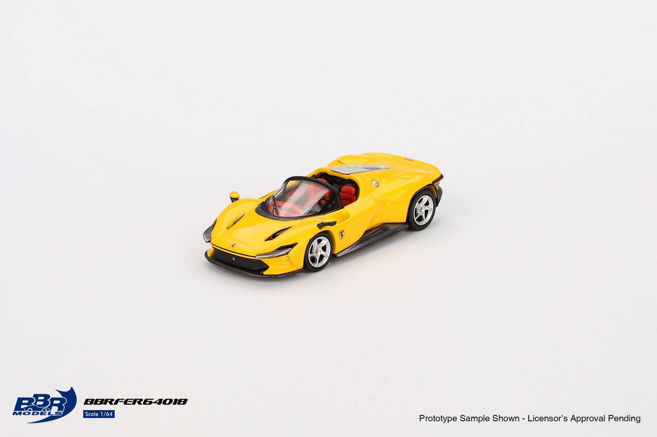 PRE-ORDER BBR Models 1:64 Ferrari Daytona SP3 Giallo Modena