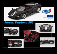 Thumbnail for PRE-ORDER BBR Models 1:64 Ferrari Daytona SP3 Matt Black BBRFER64021