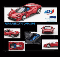 Thumbnail for PRE-ORDER BBR Models 1:64 Ferrari Daytona SP3 Rosso Imola