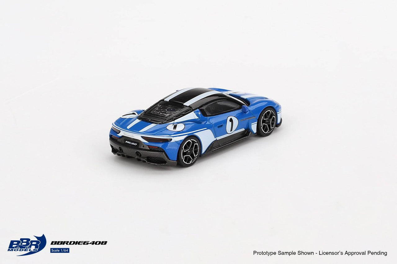 PRE-ORDER BBR Models 1:64 Maserati MC20 #1 Maserati Performance Experience