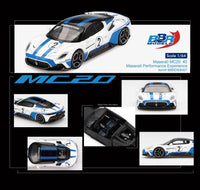 Thumbnail for PRE-ORDER BBR Models 1:64 Maserati MC20 #2 Maserati Performance Experience