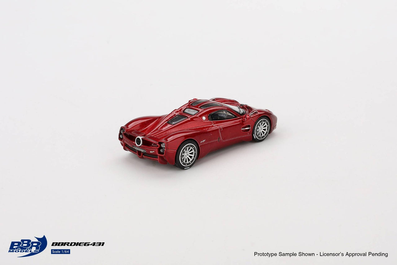 PRE-ORDER BBR Models 1:64 Pagani Utopia Dubai Red