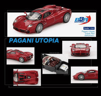 Thumbnail for PRE-ORDER BBR Models 1:64 Pagani Utopia Dubai Red