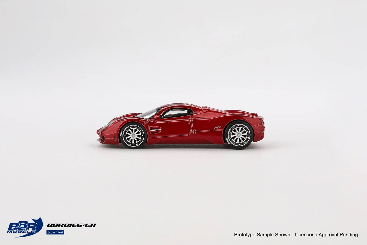 PRE-ORDER BBR Models 1:64 Pagani Utopia Dubai Red