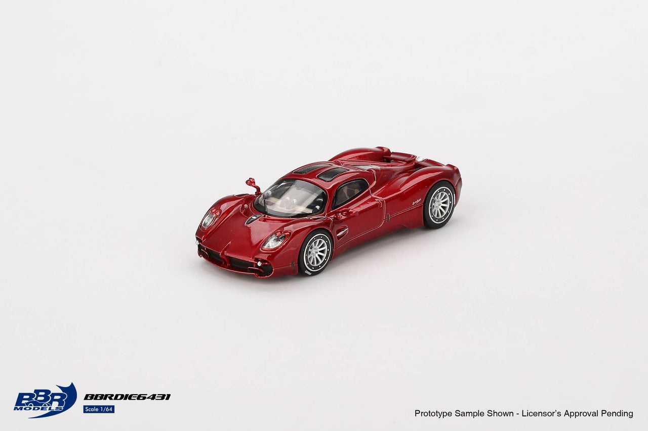 PRE-ORDER BBR Models 1:64 Pagani Utopia Dubai Red