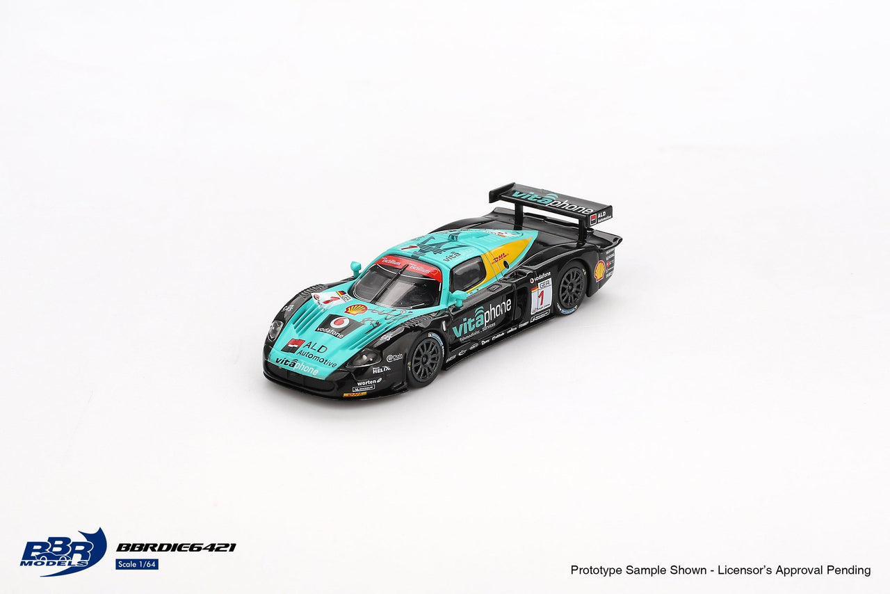 PRE-ORDER BBR Models 1:64Maserati MC12 Competizione #1 Vitaphone Racing Team 2008 Spa 24 Hrs. Winner