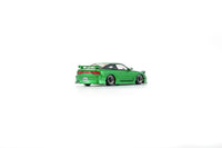 Thumbnail for PRE-ORDER BM Creations 1:64 Nissan Silvia 180SX Metalic Green RHD