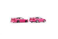 Thumbnail for PRE-ORDER BM Creations 1:64 Nissan Silvia 180SX Metalic Pink RHD