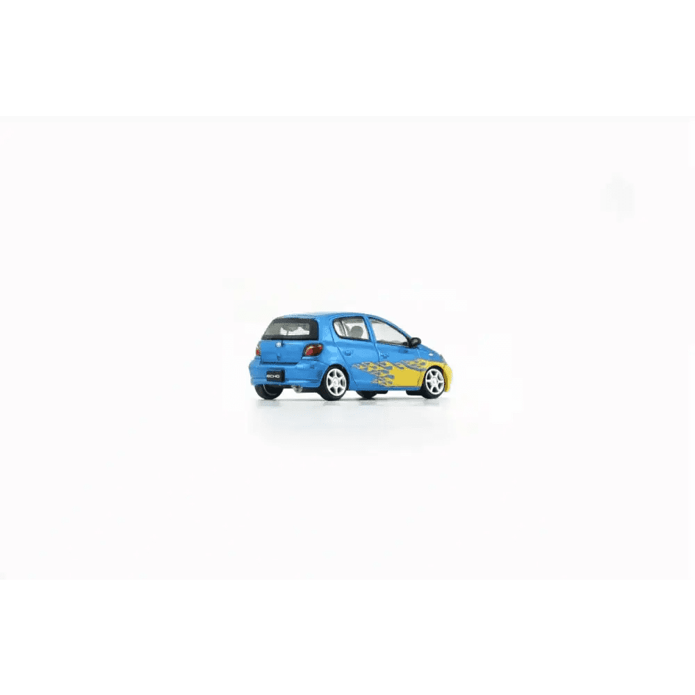 PRE-ORDER BM Creations 1:64 Toyota Echo Phych Blue LHD