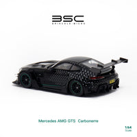 Thumbnail for PRE-ORDER Bri Scale Micro 1:64 Mercedes Benz AMG GTS Black Star Livery Copy