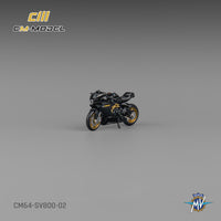 Thumbnail for PRE-ORDER CM-Model 1:64 MV Agusta SV800 Black w/ Figure