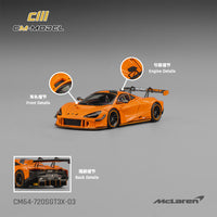 Thumbnail for PRE-ORDER CM Model 1:64 Mclaren 720S GT3X Orange