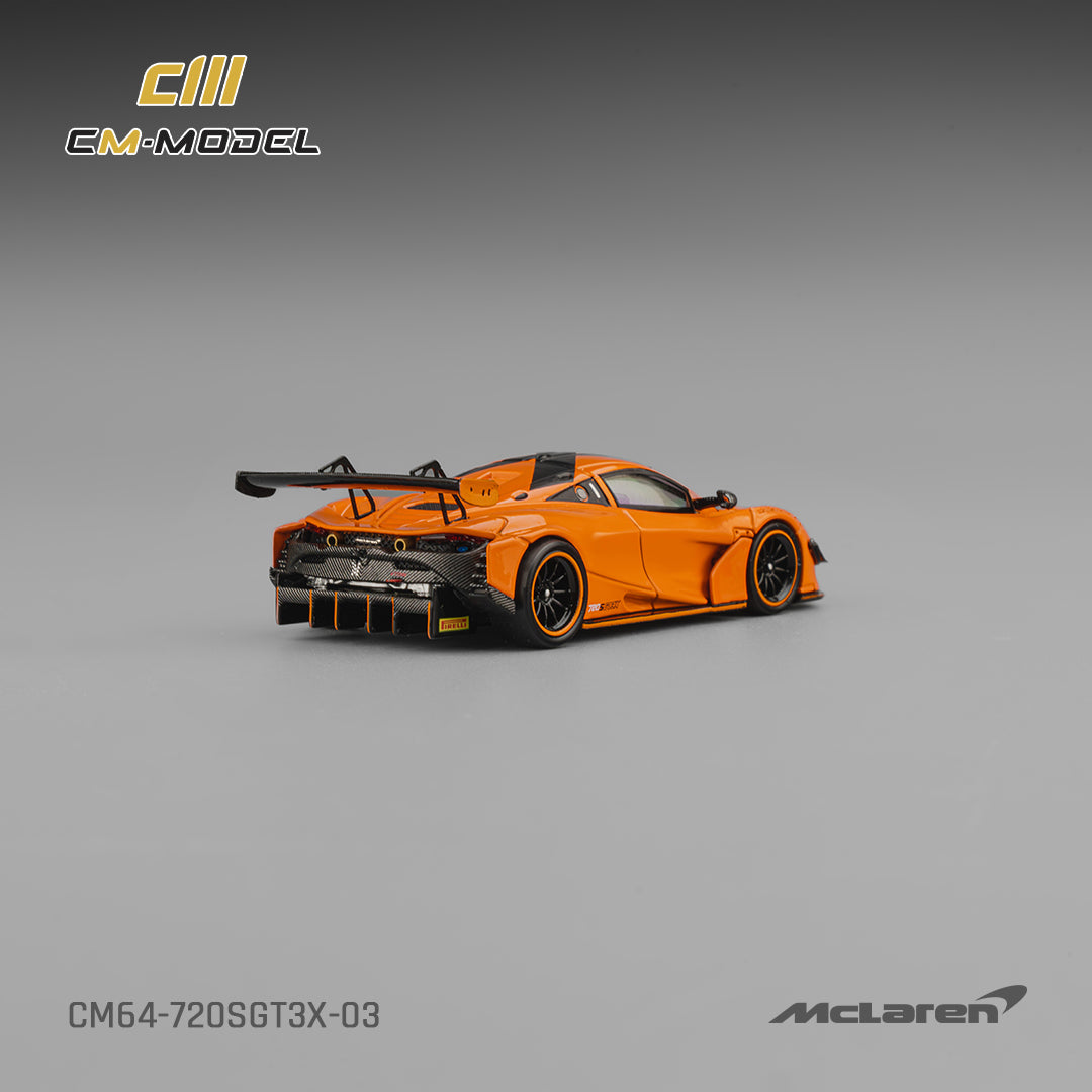 PRE-ORDER CM Model 1:64 Mclaren 720S GT3X Orange