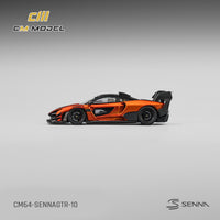 Thumbnail for PRE-ORDER CM Model 1:64 Mclaren Senna GTR Volcano orange