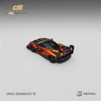 Thumbnail for PRE-ORDER CM Model 1:64 Mclaren Senna GTR Volcano orange