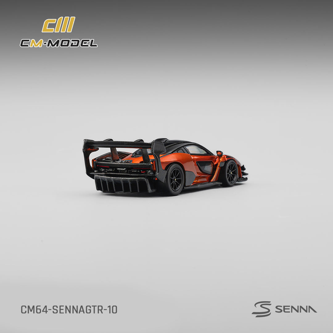PRE-ORDER CM Model 1:64 Mclaren Senna GTR Volcano orange
