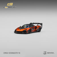 Thumbnail for PRE-ORDER CM Model 1:64 Mclaren Senna GTR Volcano orange