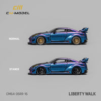 Thumbnail for PRE-ORDER CM-Model 1:64 Nissan LBWK 35GT-RR Chameleon w/ carbon