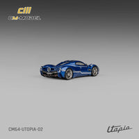 Thumbnail for PRE-ORDER CM-Model 1:64 Pagani Utopia Metallic Blue