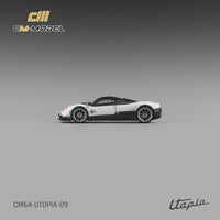 Thumbnail for PRE-ORDER CM-Model 1:64 Pagani Utopia Pearl White Carbon