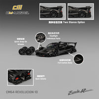 Thumbnail for PRE-ORDER CM-Model 1:64 Pagani Zonda Revolucion Full Carbon