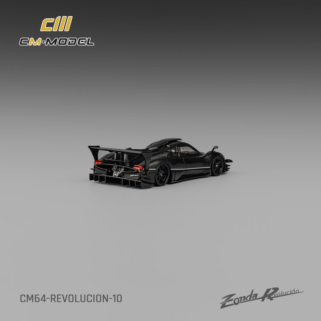 PRE-ORDER CM-Model 1:64 Pagani Zonda Revolucion Full Carbon