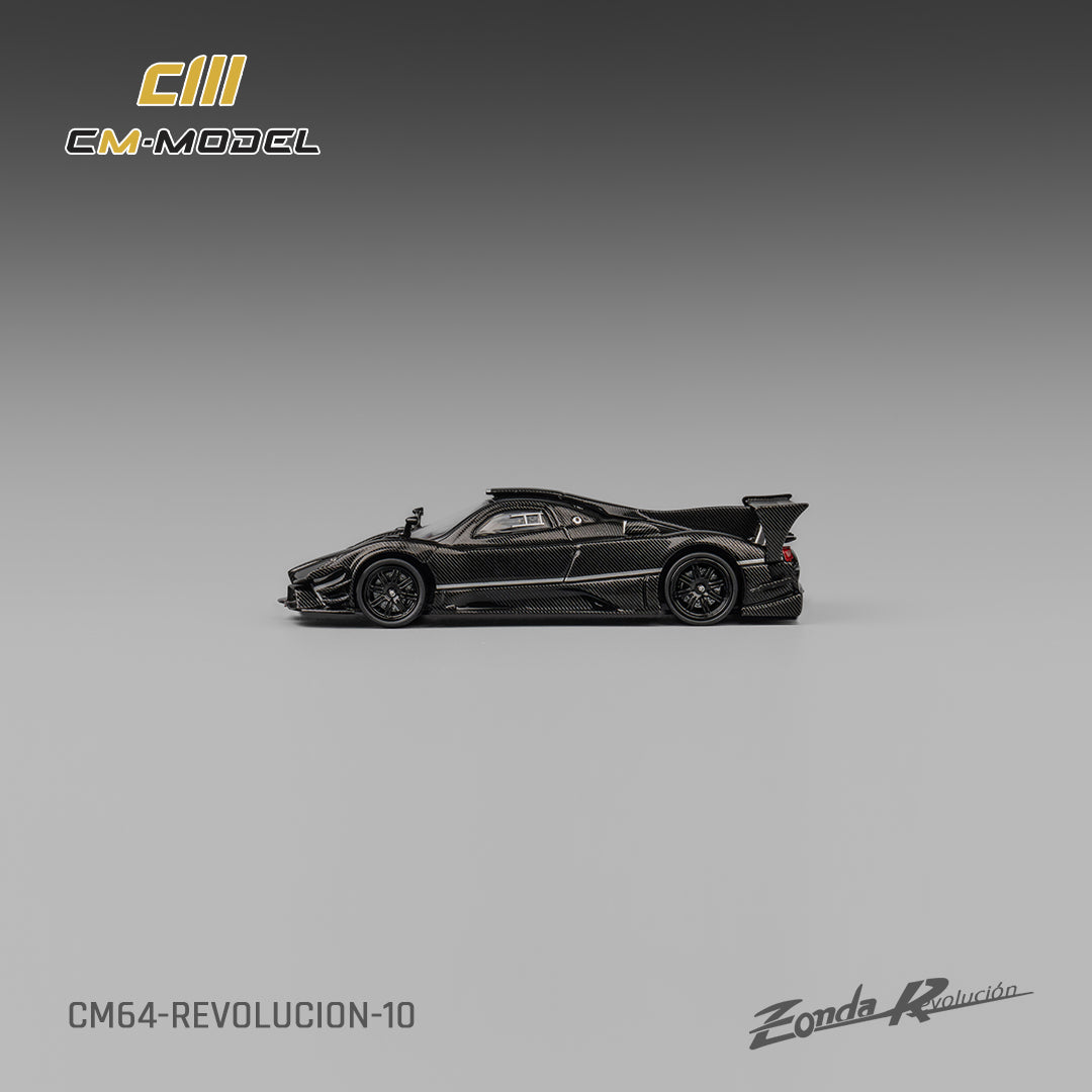 PRE-ORDER CM-Model 1:64 Pagani Zonda Revolucion Full Carbon