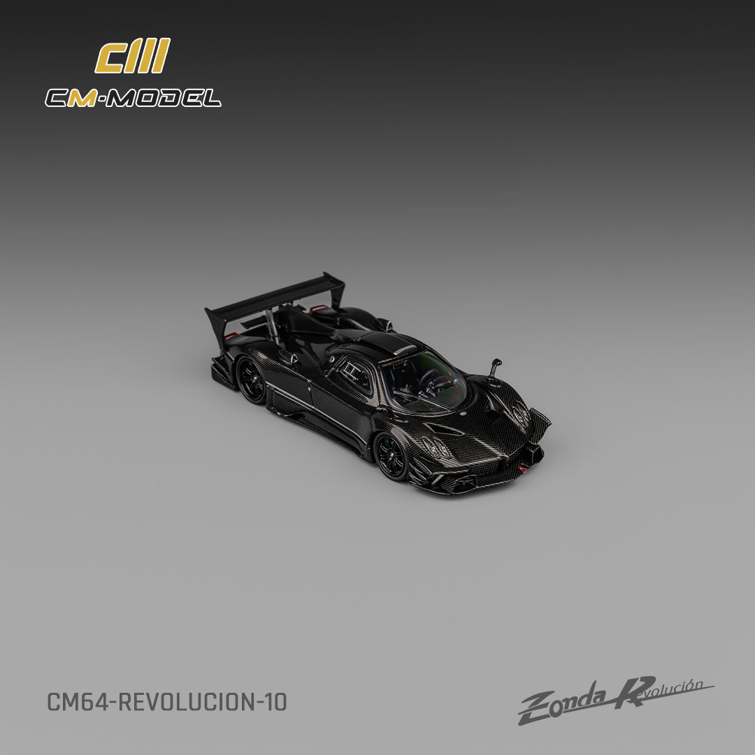 PRE-ORDER CM-Model 1:64 Pagani Zonda Revolucion Full Carbon