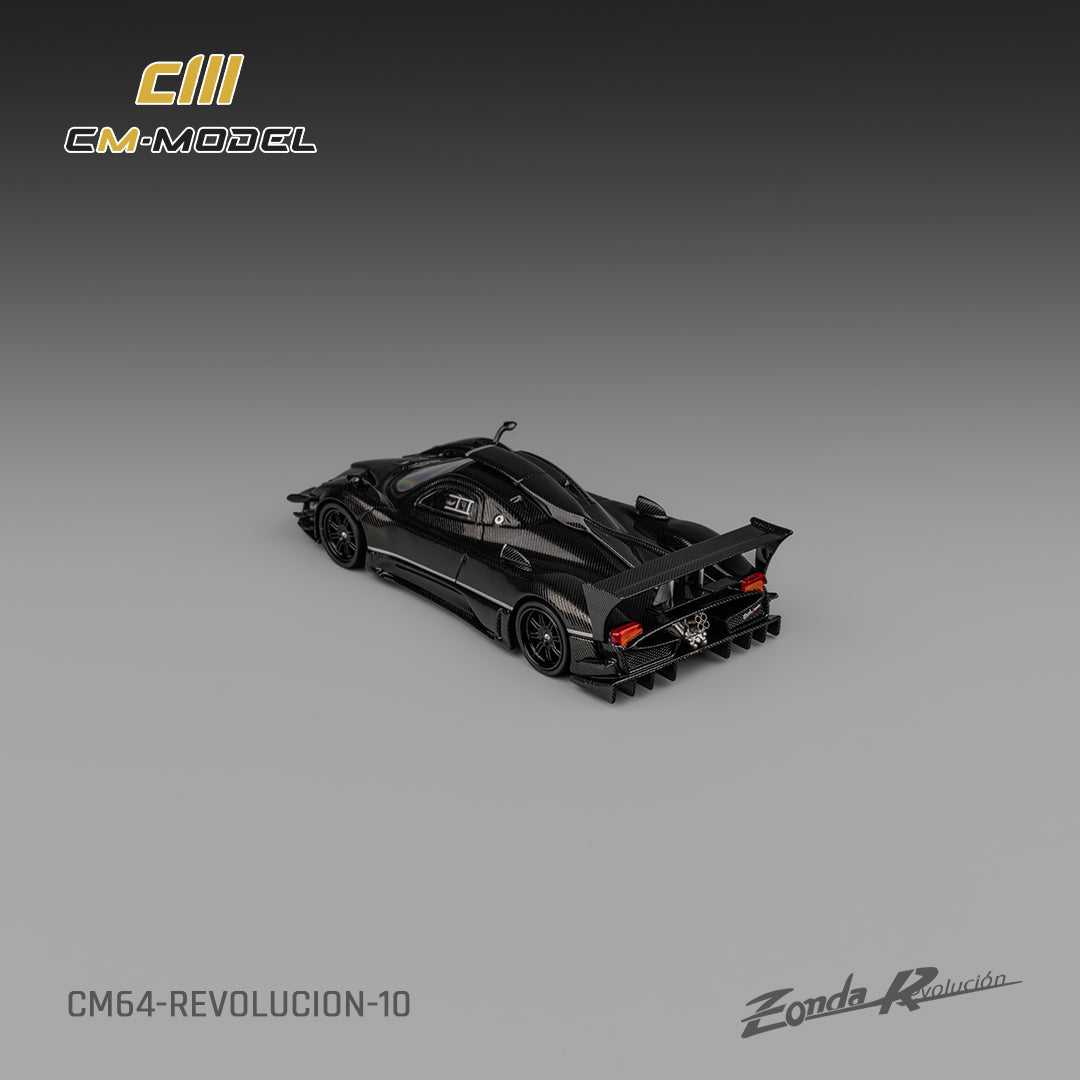 PRE-ORDER CM-Model 1:64 Pagani Zonda Revolucion Full Carbon