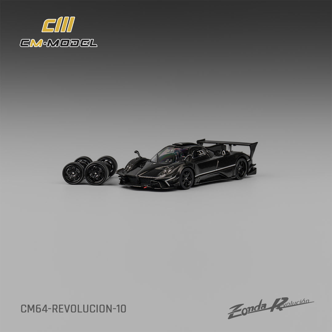 PRE-ORDER CM-Model 1:64 Pagani Zonda Revolucion Full Carbon