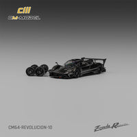 Thumbnail for PRE-ORDER CM-Model 1:64 Pagani Zonda Revolucion Full Carbon