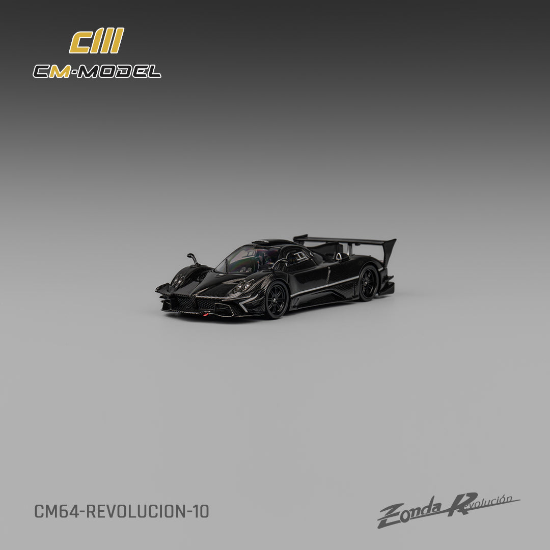 PRE-ORDER CM-Model 1:64 Pagani Zonda Revolucion Full Carbon