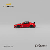 Thumbnail for PRE-ORDER CM-Model 1:64 Subaru BRZ Varis BRZ ARISING-1 Red