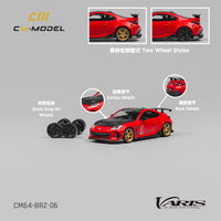 Thumbnail for PRE-ORDER CM-Model 1:64 Subaru BRZ Varis BRZ ARISING-1 Red
