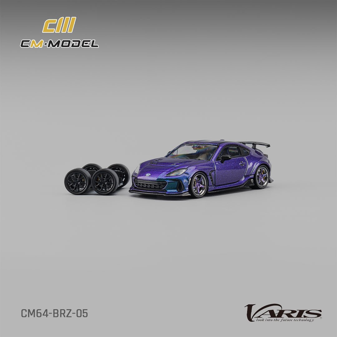PRE-ORDER CM Model 1:64 Subaru BRZ Varis Widebody Chameleon