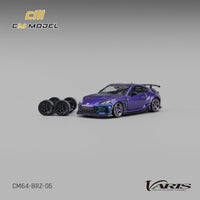 Thumbnail for PRE-ORDER CM Model 1:64 Subaru BRZ Varis Widebody Chameleon