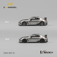 Thumbnail for PRE-ORDER CM-Model 1:64 Subaru BRZ Varis Widebody Metallic gray