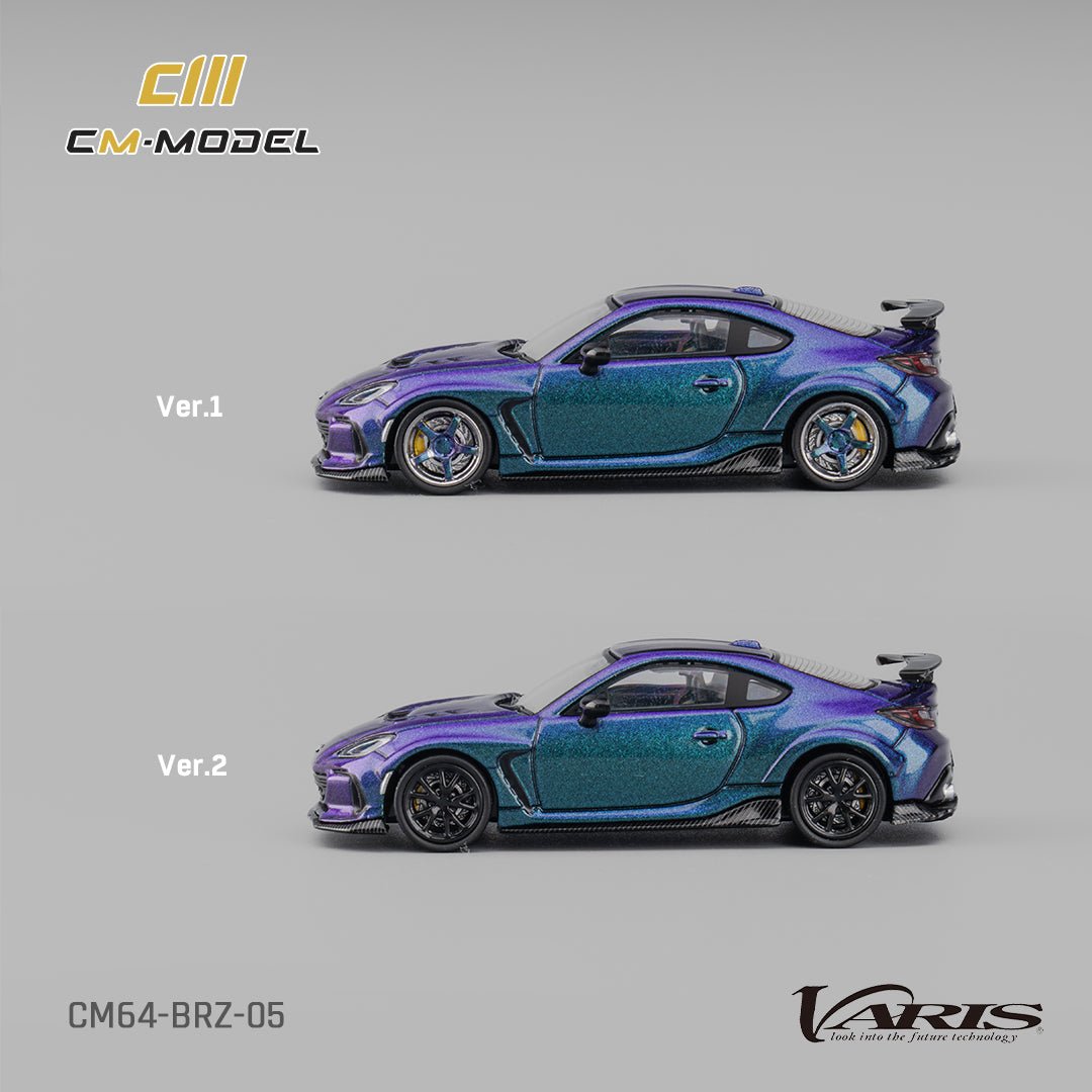 PRE-ORDER CM Model 1:64 Subaru BRZ Varis Widebody Chameleon