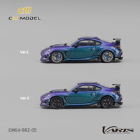 Thumbnail for PRE-ORDER CM Model 1:64 Subaru BRZ Varis Widebody Chameleon