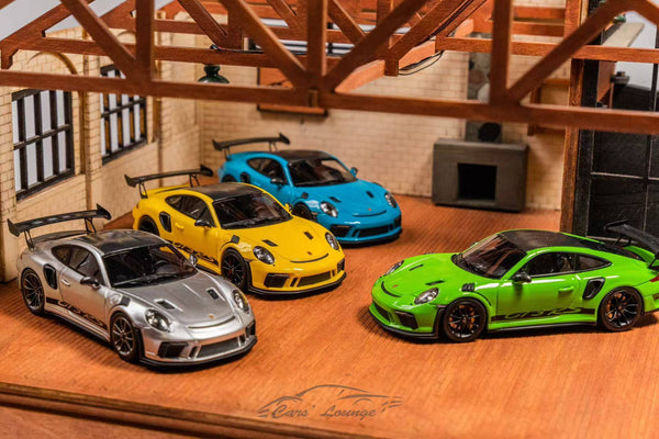 CarLounge 1:64 Wangan Porsche Blackbird Midnight Run – Little