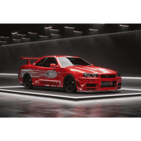 Thumbnail for PRE ORDER FastSpeed 1:64 Nissan Skyline R34 GTR Fast & Furious RED