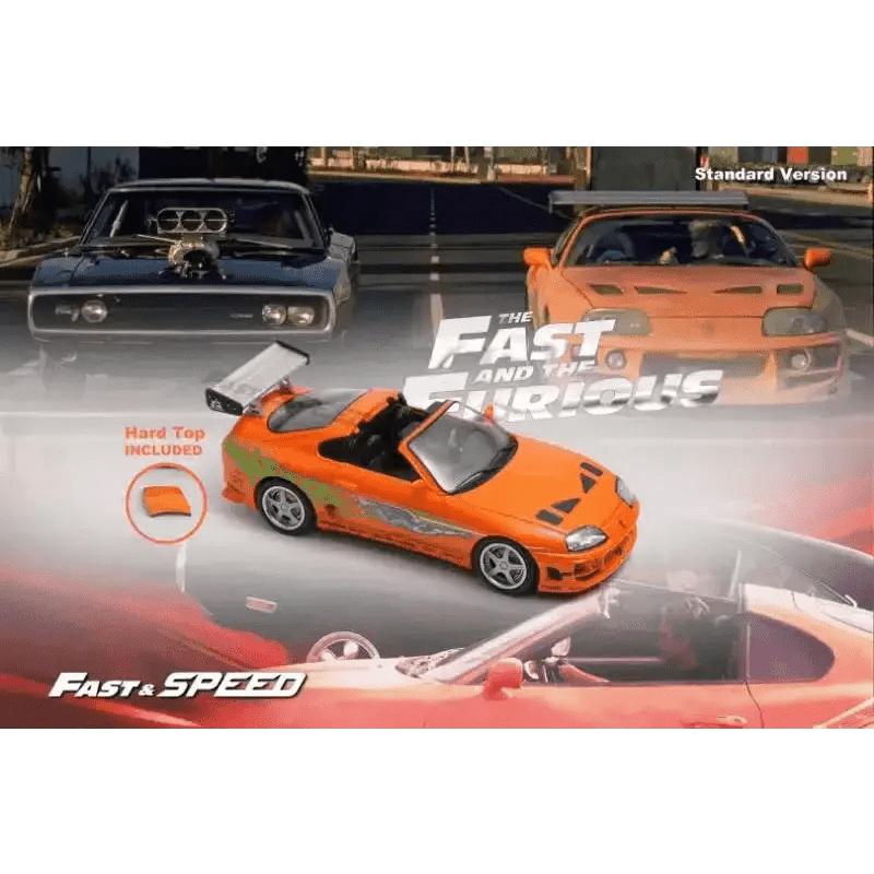 PRE ORDER FastSpeed 1:64 Toyota Supra A80 Targa Fast & Furious