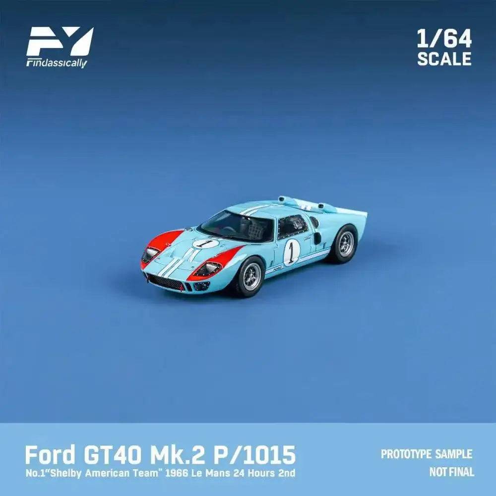 PRE-ORDER Finclassically 1:64 Ford GT40 MK II LeMans